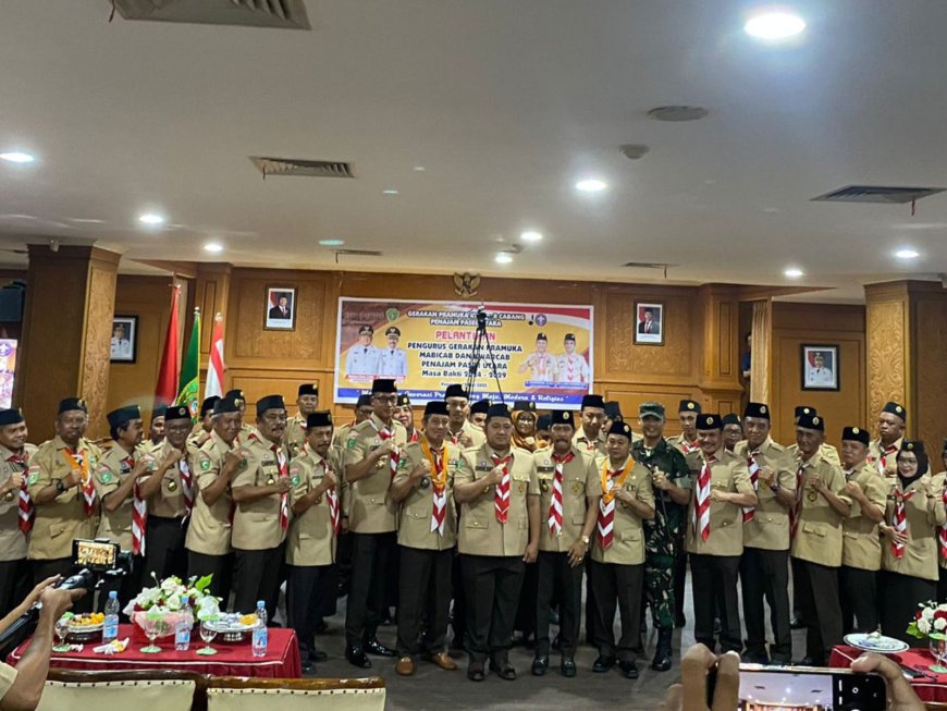 Mudyat Noor Resmi Pimpin Mabicab, Pramuka PPU Siap Tingkatkan Kualitas Pembinaan