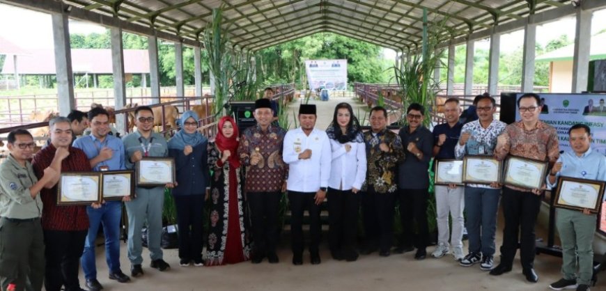 Gubernur Kaltim Resmikan Kandang INFASY di Penajam, Dorong Modernisasi Sektor Peternakan