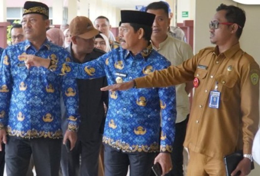 Sidak RSUD RAPB, Wabup PPU Abdul Waris Minta Pelayanan Pasien Dilakukan dengan Ramah dan Tulus