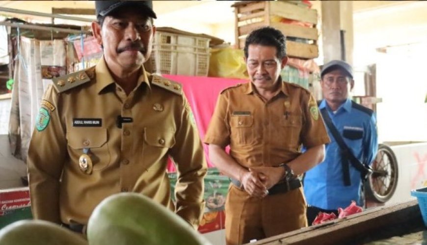 Wabup PPU Tekankan Penataan Pasar Nenang untuk Kesejahteraan Pedagang Lokal