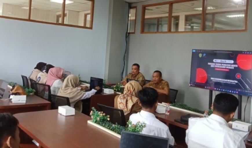 Diskominfo PPU Gelar Pelatihan Jurnalistik untuk Tingkatkan Kapasitas Komunitas Informasi Masyarakat