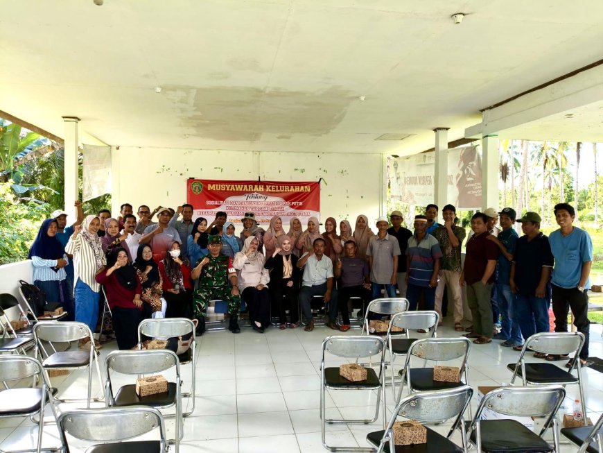 Warga Kelurahan Tanjung Tengah Bentuk Koperasi Merah Putih untuk Tingkatkan Ekonomi Lokal