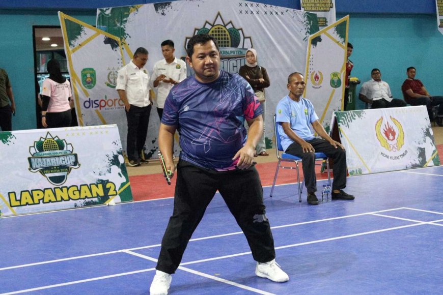 Ketua PBSI Kaltim Kukuhkan Pengurus Baru PBSI Kutim, Dorong Kejayaan Bulutangkis di Daerah