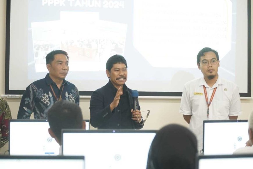 Wakil Bupati Abdul Waris Pastikan Seleksi PPPK PPU Berjalan Adil dan Transparan dengan Sistem CAT   