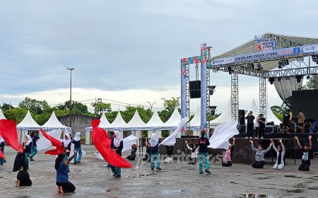 Gladi Persiapan Tarian Pembuka, Disbudpar PPU Siap Sambut PPU Festival 2025