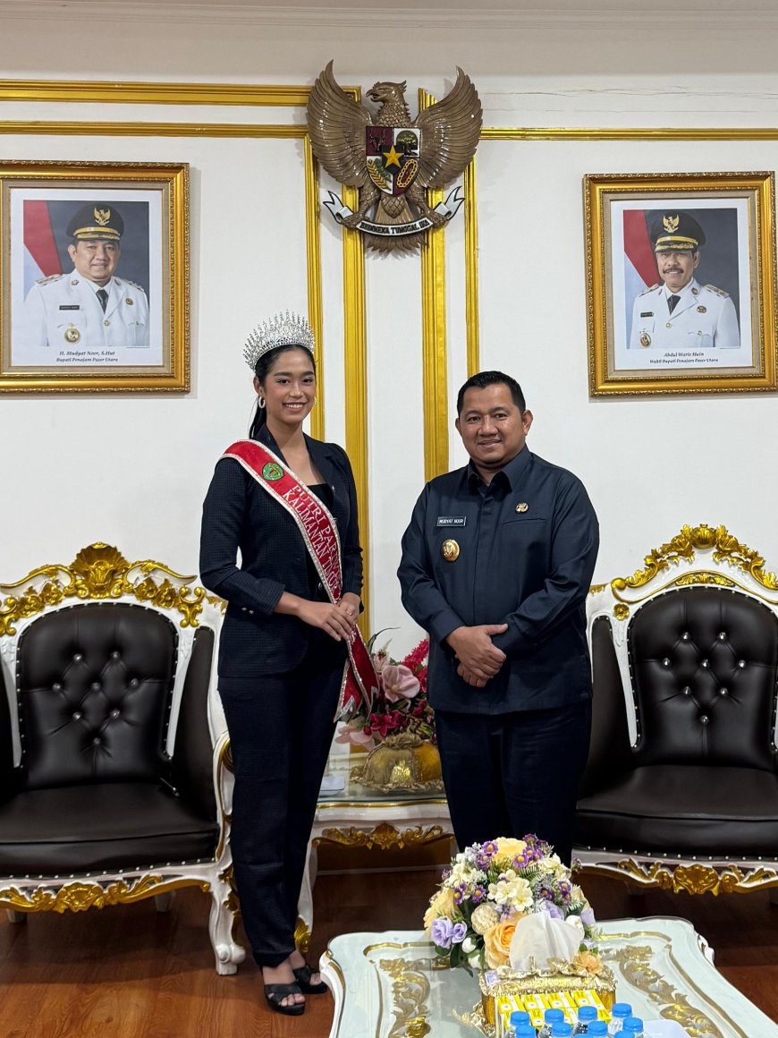 Bupati PPU Mudyat Noor Berikan Dukungan untuk Nabila Putri Giswatama di Ajang Putri Pariwisata Indonesia 2025