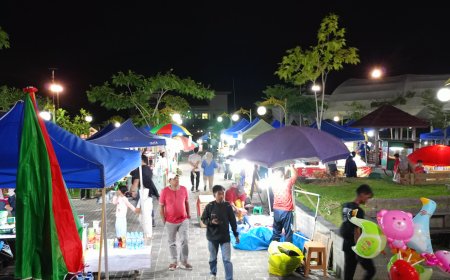 Taman Alun-Alun PPU, Menawarkan Kesejukan di Tengah Kota Penajam