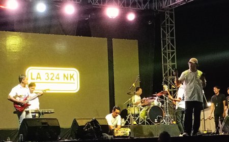 Labrank Band Sukses Guncang Panggung Pembukaan PPU FEST Meski Diguyur Hujan