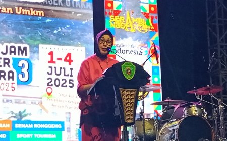 Kepala Disbudpar PPU Sampaikan Komitmen Promosi Ekraf dan Budaya di Pembukaan PPU Fest ke-3