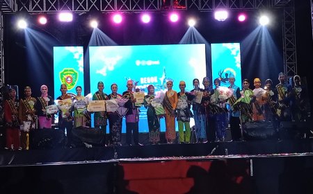 PPU Gelar Malam Grand Final Duta Wisata Benuo Taka 2025, Tampilkan Putra-Putri Terbaik