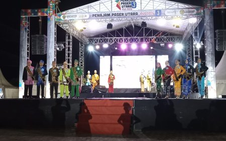 Grand Final Duta Wisata Benuo Taka 2025 Meriah, Generasi Muda Siap Promosikan Pesona PPU
