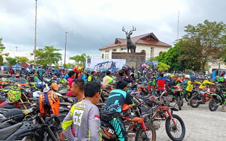 Ratusan Rider Meriahkan "Kejam Reborn" 2025 di Penajam Paser Utara