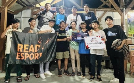 Debut Sempurna! Read Esport PPU Juara Tanpa Kekalahan di IKN