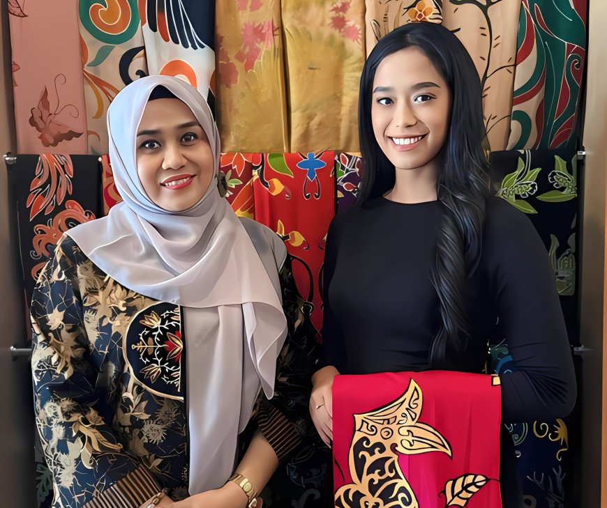 Nabila Putri Giswatama Kunjungi Galeri Batik Sekar Buen: Rayakan Warisan Budaya Lewat Kain