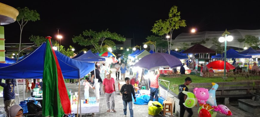 Taman Alun-Alun PPU, Menawarkan Kesejukan di Tengah Kota Penajam