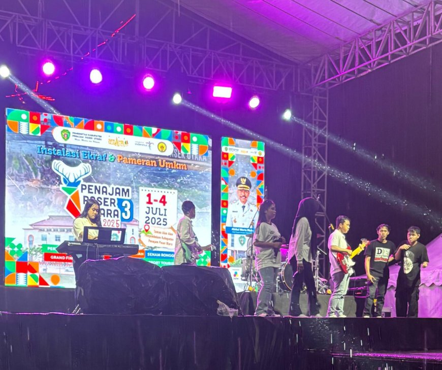 Star Band SMKN 3 PPU Raih Runner-up di PPU FEST 3 Tahun 2025