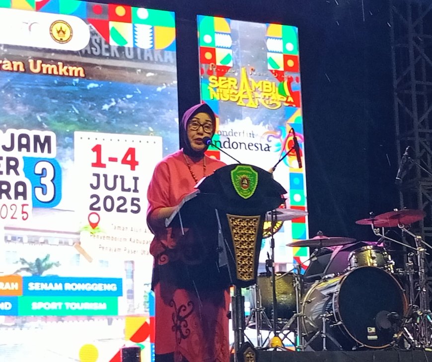 Kepala Disbudpar PPU Sampaikan Komitmen Promosi Ekraf dan Budaya di Pembukaan PPU Fest ke-3