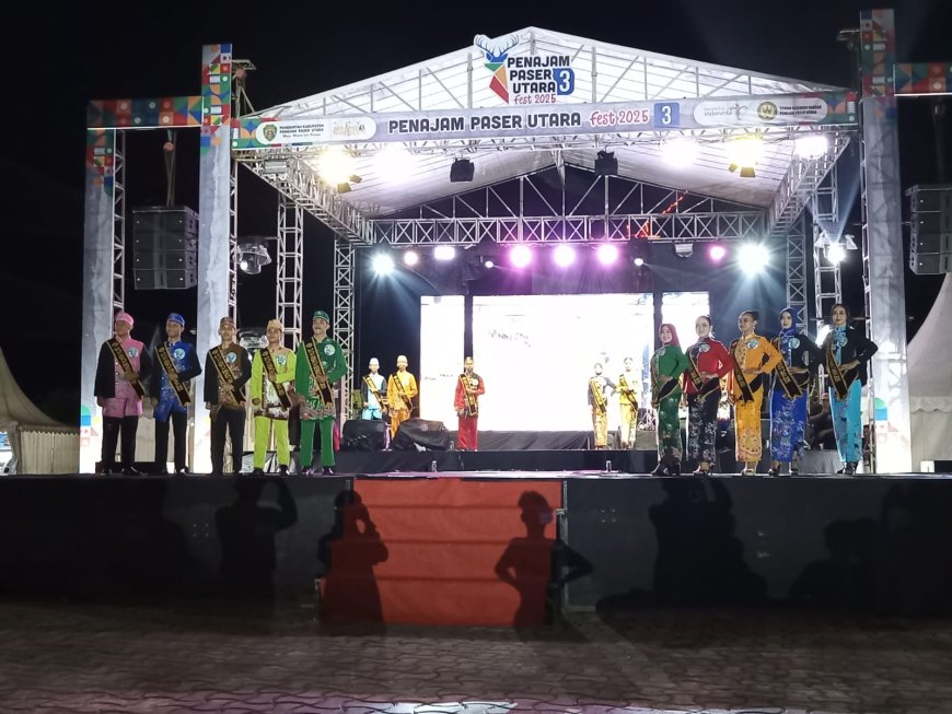 Grand Final Duta Wisata Benuo Taka 2025 Meriah, Generasi Muda Siap Promosikan Pesona PPU