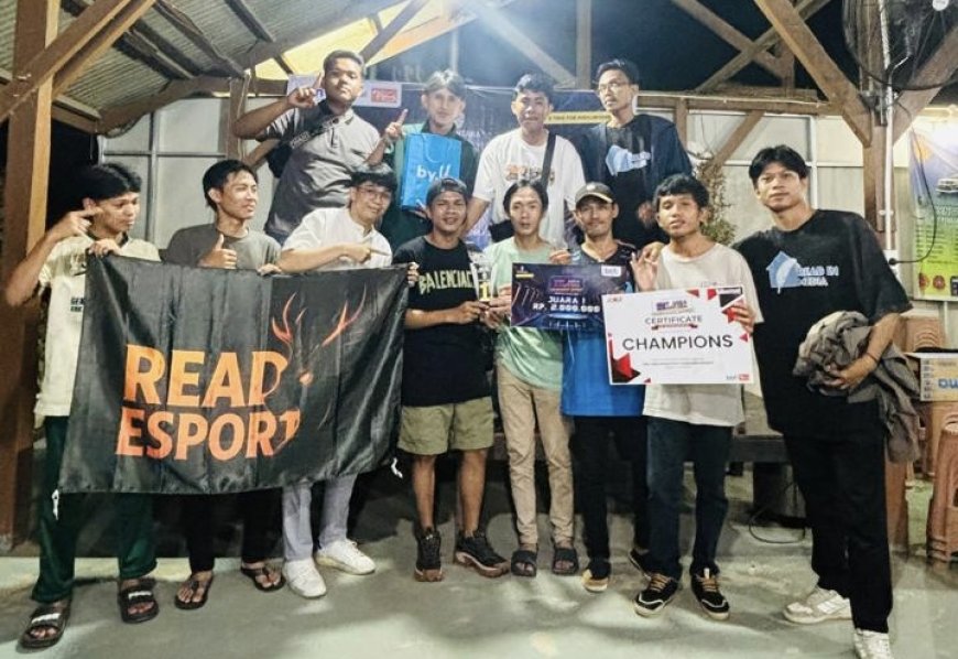 Debut Sempurna! Read Esport PPU Juara Tanpa Kekalahan di IKN