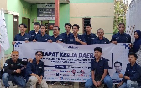 Rakerda Perdana JMSI PPU: Menata Strategi, Memperkuat Peran Media Siber