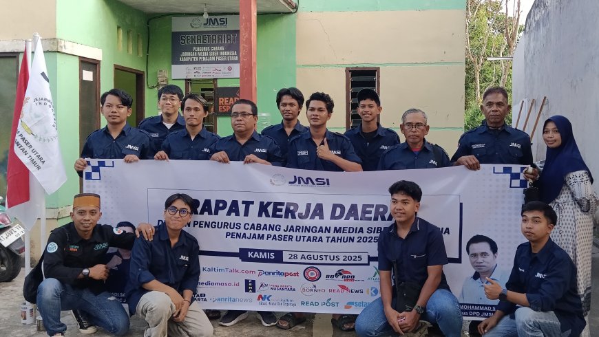 Rakerda Perdana JMSI PPU: Menata Strategi, Memperkuat Peran Media Siber