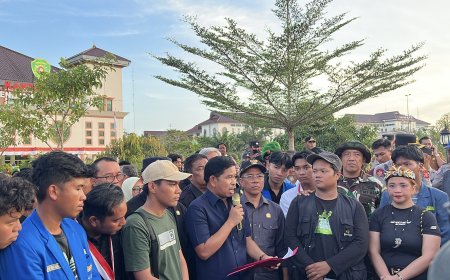 Ketua DPRD PPU Raup Muin Tegaskan Siap Kawal dan Setujui Seluruh Tuntutan Mahasiswa dan Masyarakat