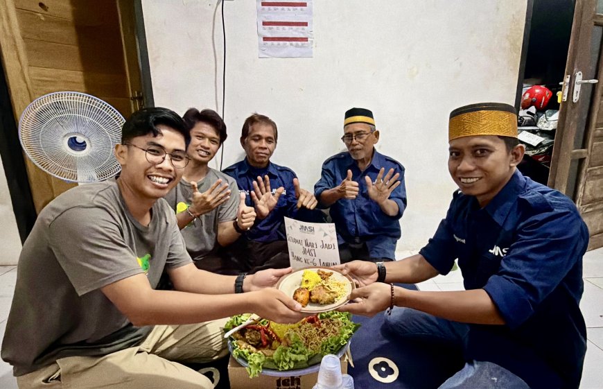 Rayakan Hari Jadi Ke-6 Tahun JMSI, JMSI PPU Laksanakan Syukuran dengan Pemotongan Tumpeng