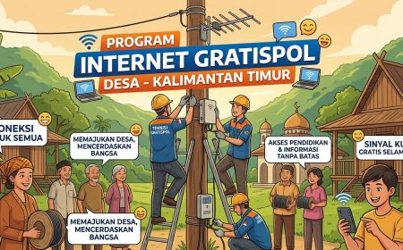 Internet Gratis Hampir Tuntas, Kini Kaltim Kejar Elektrifikasi untuk Puluhan Desa Terpencil