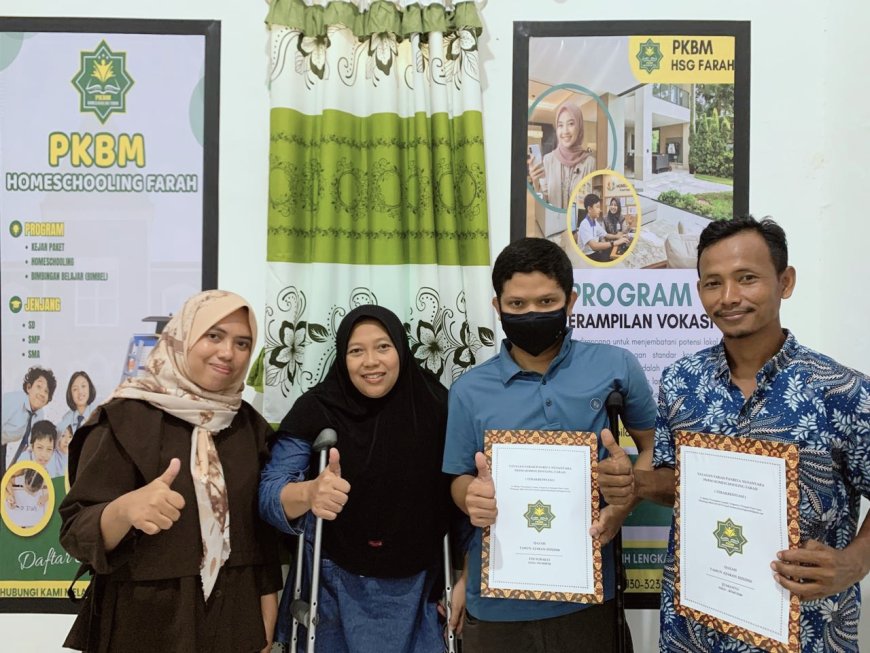 Menembus Batas, Menggapai Asa: PKBM HS FARAH Buktikan Disabilitas Bukan Penghalang Meraih Pendidikan